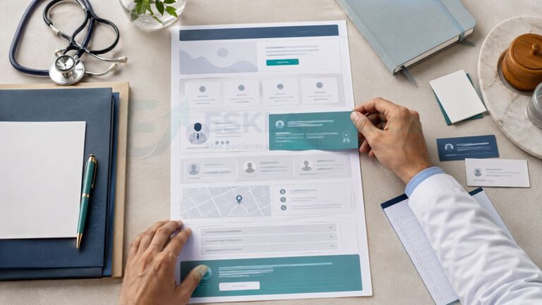 Diseño web médico: elementos que transmiten confianza al paciente